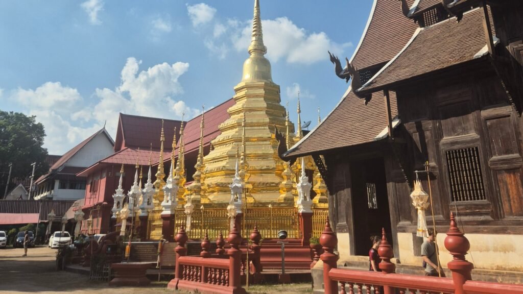 Photo of Chiang Mai temple by the author